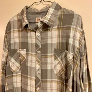 Mossimo Supply Co thin summer shirt, XXL